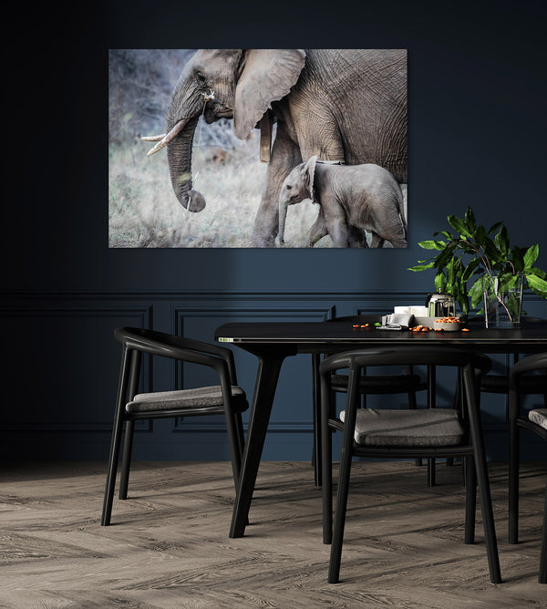 Tableau avec Elephants | TableauDecoModerne®