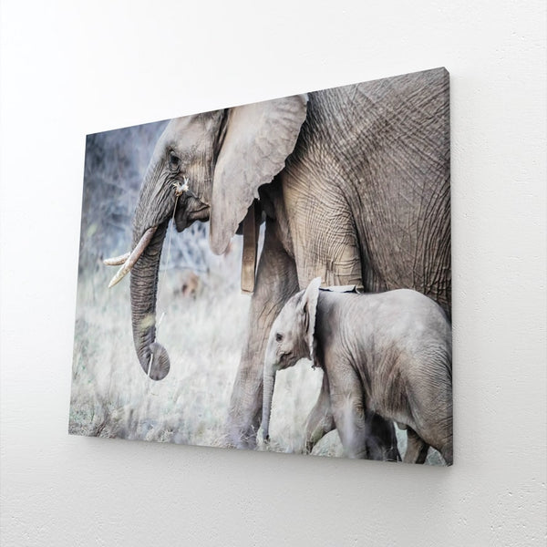 Tableau avec Elephants | TableauDecoModerne®