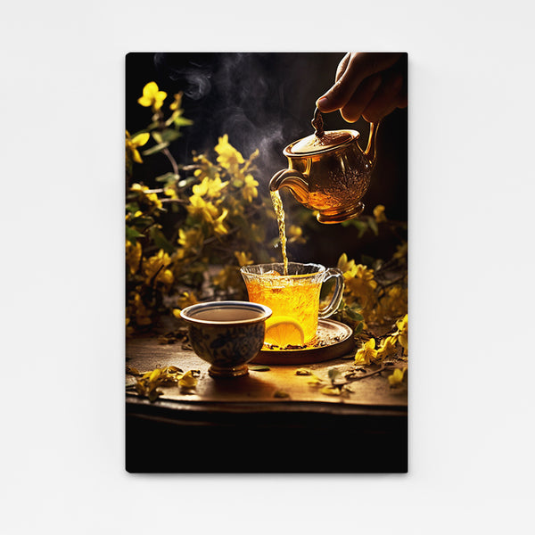 Tableau cérémonie du thé  | TableauDecoModerne®