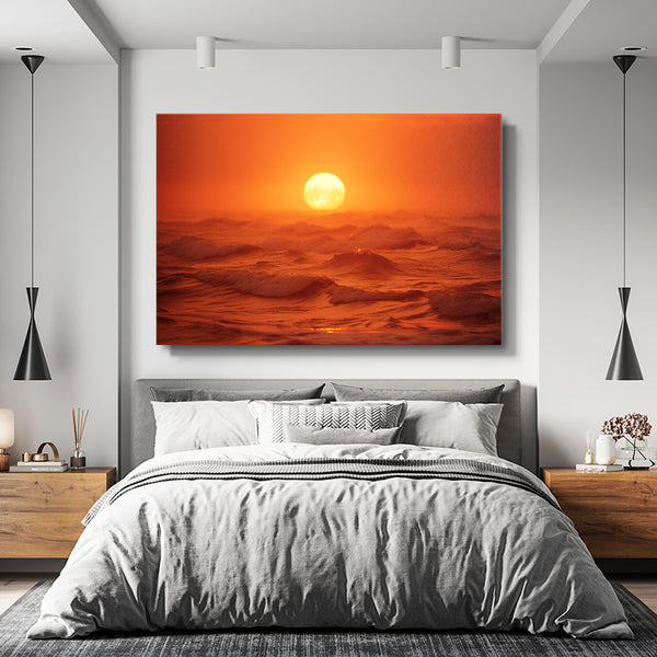 Coucher de soleil rouge - Mihaela Constantin Coucher de soleil rouge - Mihaela Constantin