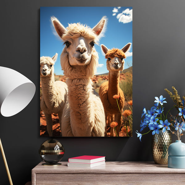 Tableau de Lamas | TableauDecoModerne®