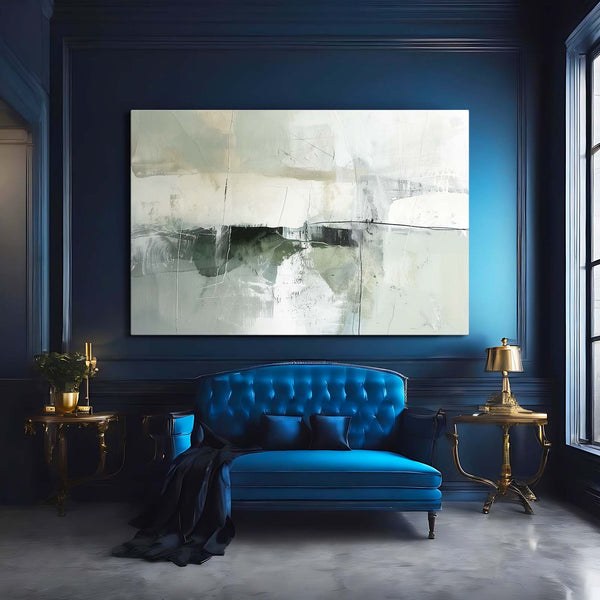 Brume Éthérée Tableau Abstrait | TableauDecoModerne®