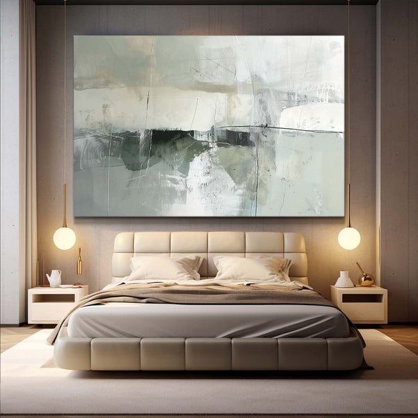 Brume Éthérée Tableau Abstrait | TableauDecoModerne®