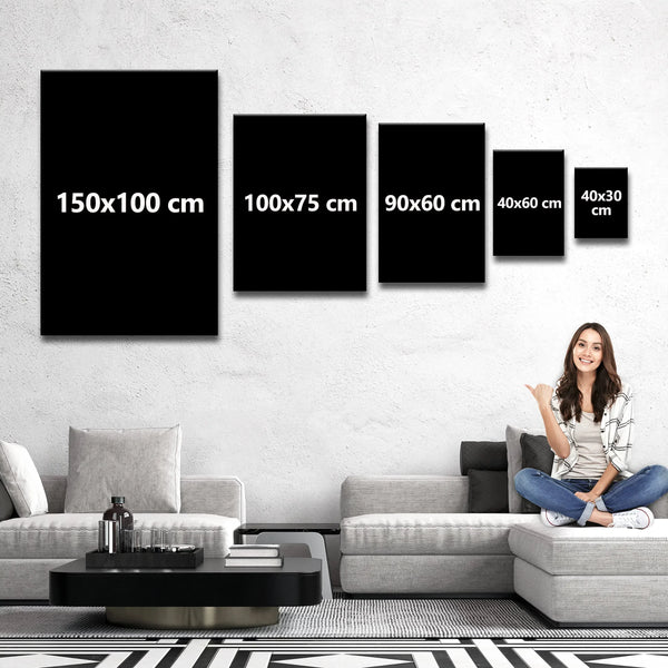 Tableau Noir et Blanc Femme | TableauDecoModerne®