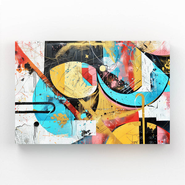 Chaos Géométrique Tableau Abstrait | TableauDecoModerne®