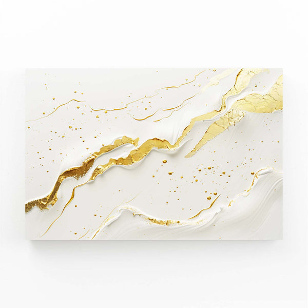 Éclats Dorés Tableau Abstrait | TableauDecoModerne®