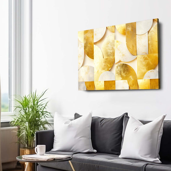 Éclats Solaires Tableau Abstrait | TableauDecoModerne®