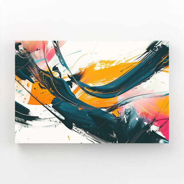 Élan Vibrant Tableau Abstrait | TableauDecoModerne®