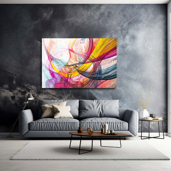 Énergie Dynamique Tableau Abstrait | TableauDecoModerne®