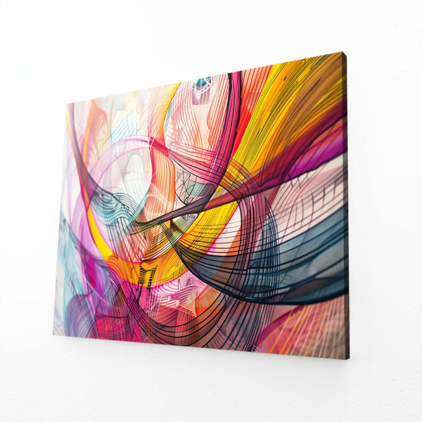 Énergie Dynamique Tableau Abstrait | TableauDecoModerne®