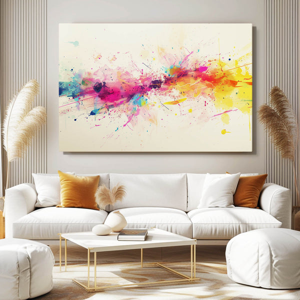 Énergie Radieuse Tableau Abstrait | TableauDecoModerne®