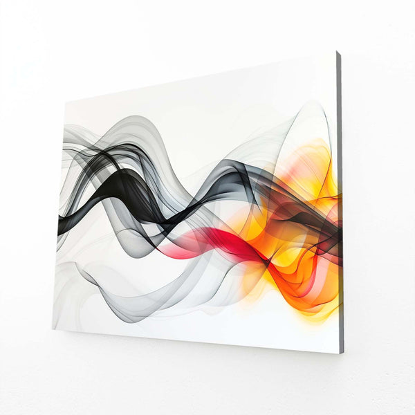 Énergie Vibrante Tableau Abstrait | TableauDecoModerne®