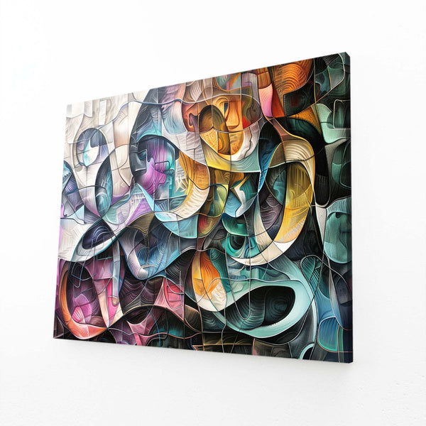 Envol Chromatique Tableau Abstrait | TableauDecoModerne®