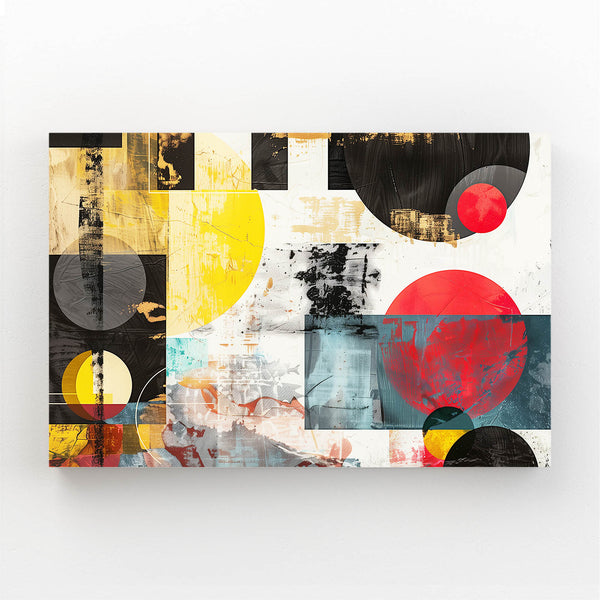 Équilibre Circulaire Tableau Abstrait | TableauDecoModerne®