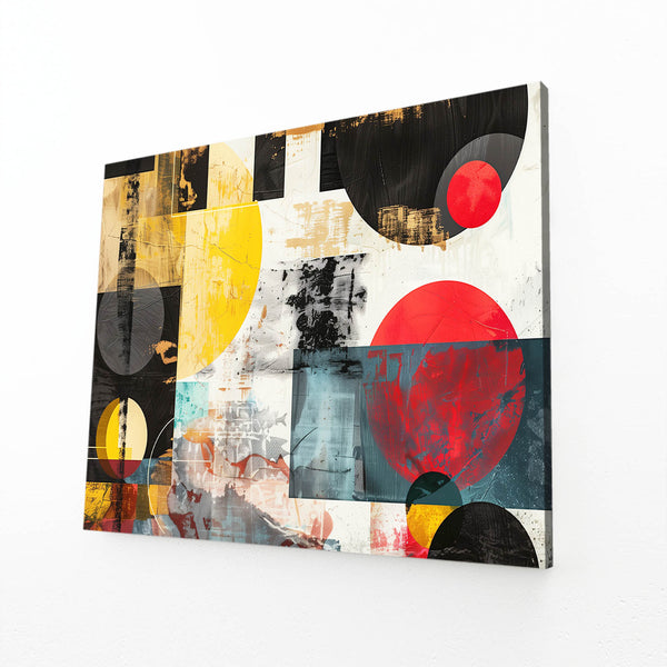 Équilibre Circulaire Tableau Abstrait | TableauDecoModerne®