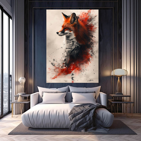 Esprit du Renard Tableau Renard | TableauDecoModerne®