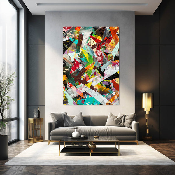 Fractale Dynamique Tableau Abstrait | TableauDecoModerne®