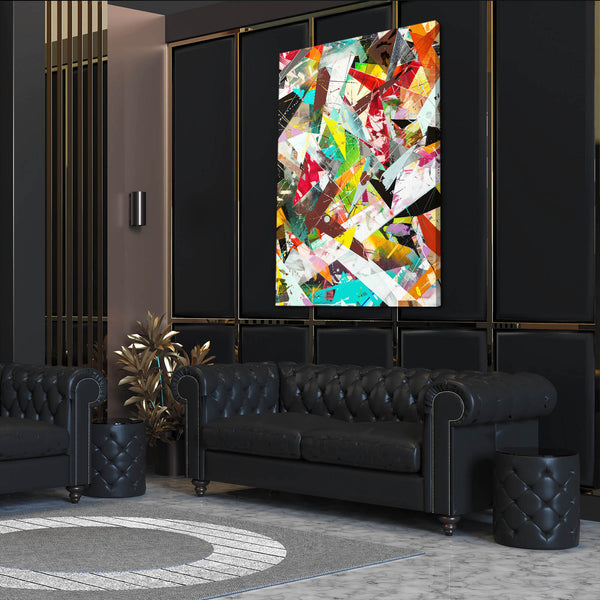 Fractale Dynamique Tableau Abstrait | TableauDecoModerne®