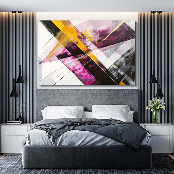 Fusion Énergique Tableau Abstrait | TableauDecoModerne®