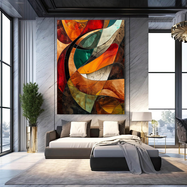 Fusion Organique Tableau Abstrait | TableauDecoModerne®