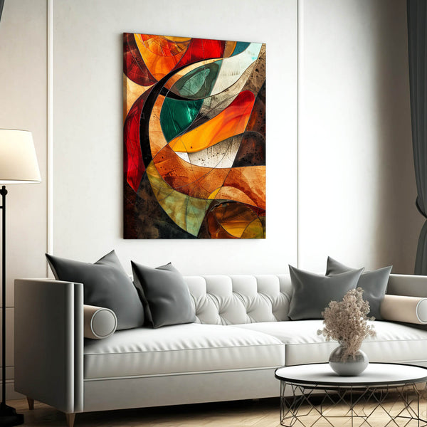 Fusion Organique Tableau Abstrait | TableauDecoModerne®