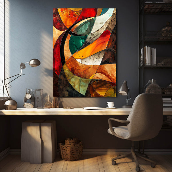 Fusion Organique Tableau Abstrait | TableauDecoModerne®