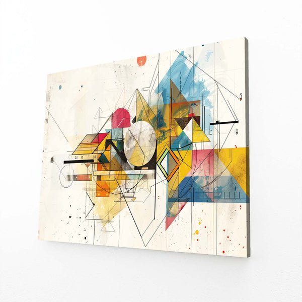 Géométrie Dynamique Tableau Abstrait | TableauDecoModerne®