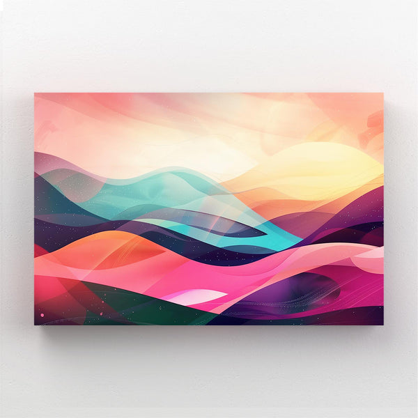 Horizon Flottant Tableau Abstrait | TableauDecoModerne®