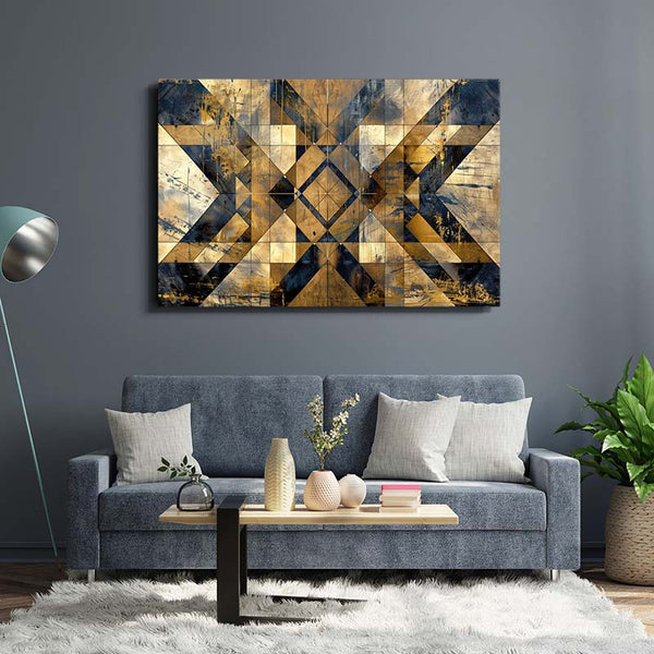 Lumière Mystique Tableau Abstrait | TableauDecoModerne®
