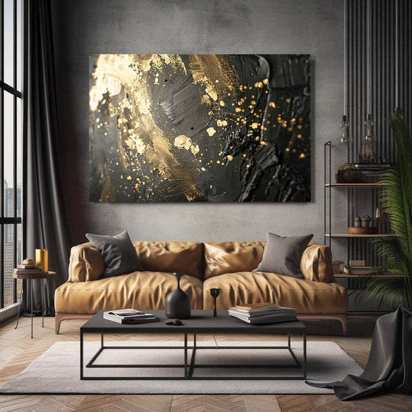 Lumière Noire Tableau Abstrait | TableauDecoModerne®
