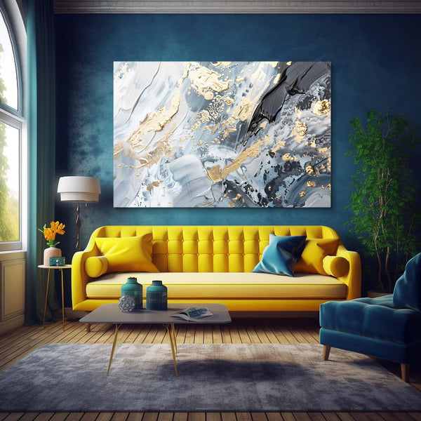 Lux Doré Tableau Abstrait | TableauDecoModerne®