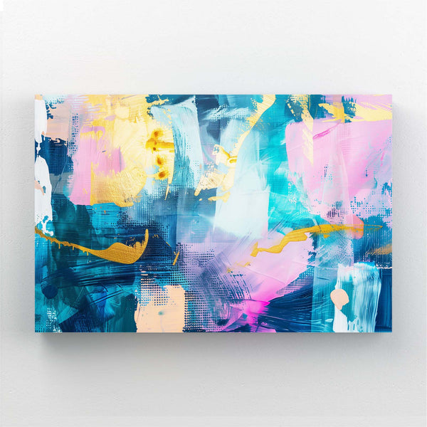 Océan Pastel Tableau Abstrait | TableauDecoModerne®