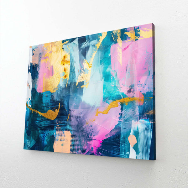 Océan Pastel Tableau Abstrait | TableauDecoModerne®