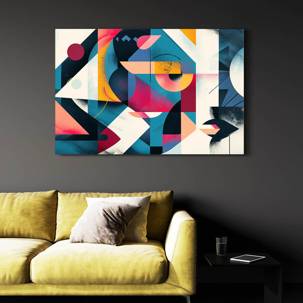 Prisme Urbain Tableau Abstrait | TableauDecoModerne®