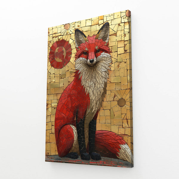 Renard Royal Tableau Renard | TableauDecoModerne®