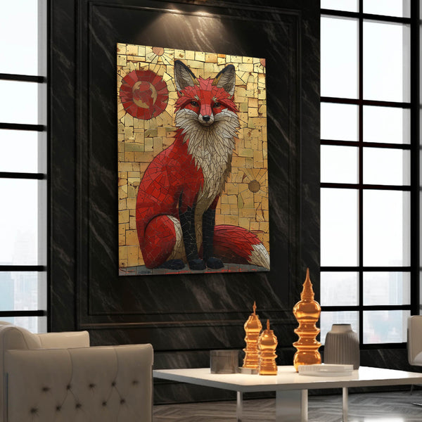 Renard Royal Tableau Renard | TableauDecoModerne®