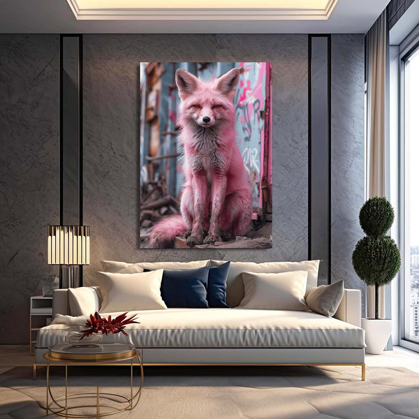 Renard Urbain Tableau Renard | TableauDecoModerne®