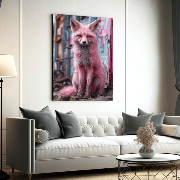Renard Urbain Tableau Renard | TableauDecoModerne®