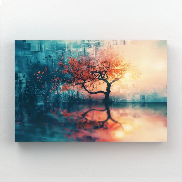 Rêveur Tableau Arbre | TableauDecoModerne®