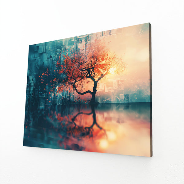 Rêveur Tableau Arbre | TableauDecoModerne®