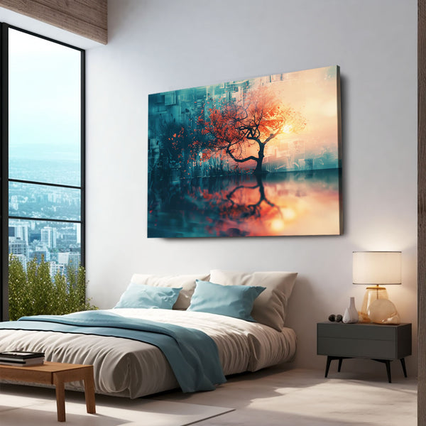 Rêveur Tableau Arbre | TableauDecoModerne®