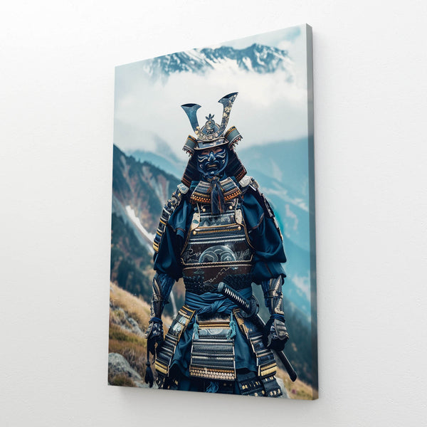 Samouraï Montagne Tableau Japonais | TableauDecoModerne®