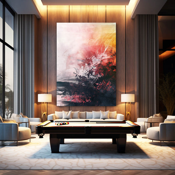 Tableau Abstrait Crépuscule | TableauDecoModerne®