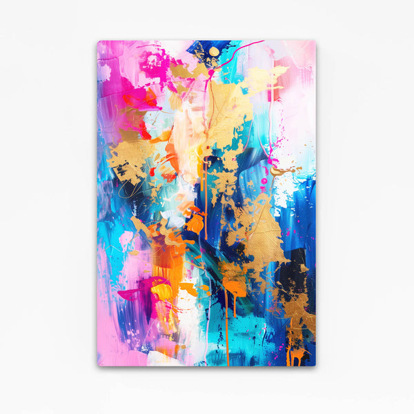 Tableau Abstrait Éclat de Couleurs | TableauDecoModerne®