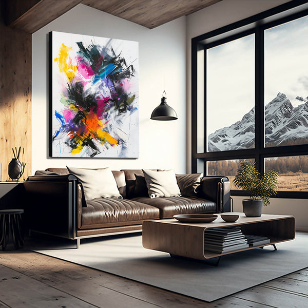 Tableau Abstrait Éclatant | TableauDecoModerne®