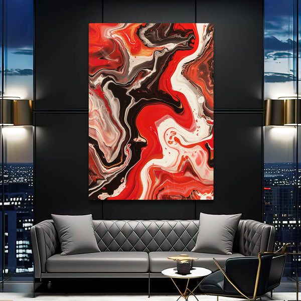 Tableau Abstrait Éruption | TableauDecoModerne®