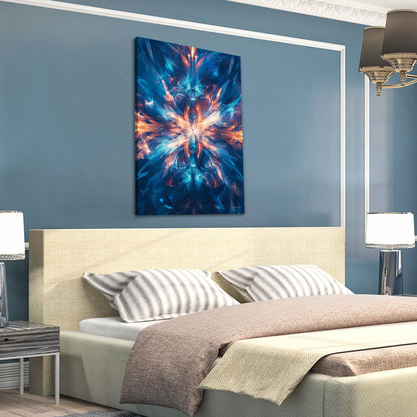 Tableau Abstrait Fusion Cristalline | TableauDecoModerne®
