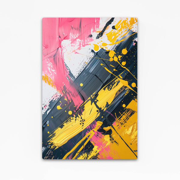 Tableau Abstrait Fusion Énergique | TableauDecoModerne®