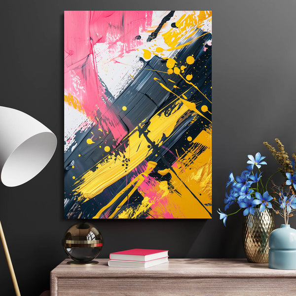 Tableau Abstrait Fusion Énergique | TableauDecoModerne®