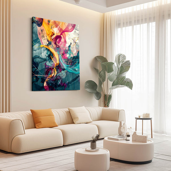 Tableau Abstrait Rhapsodie Chromatique | TableauDecoModerne®